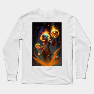 fire elemental lord Long Sleeve T-Shirt